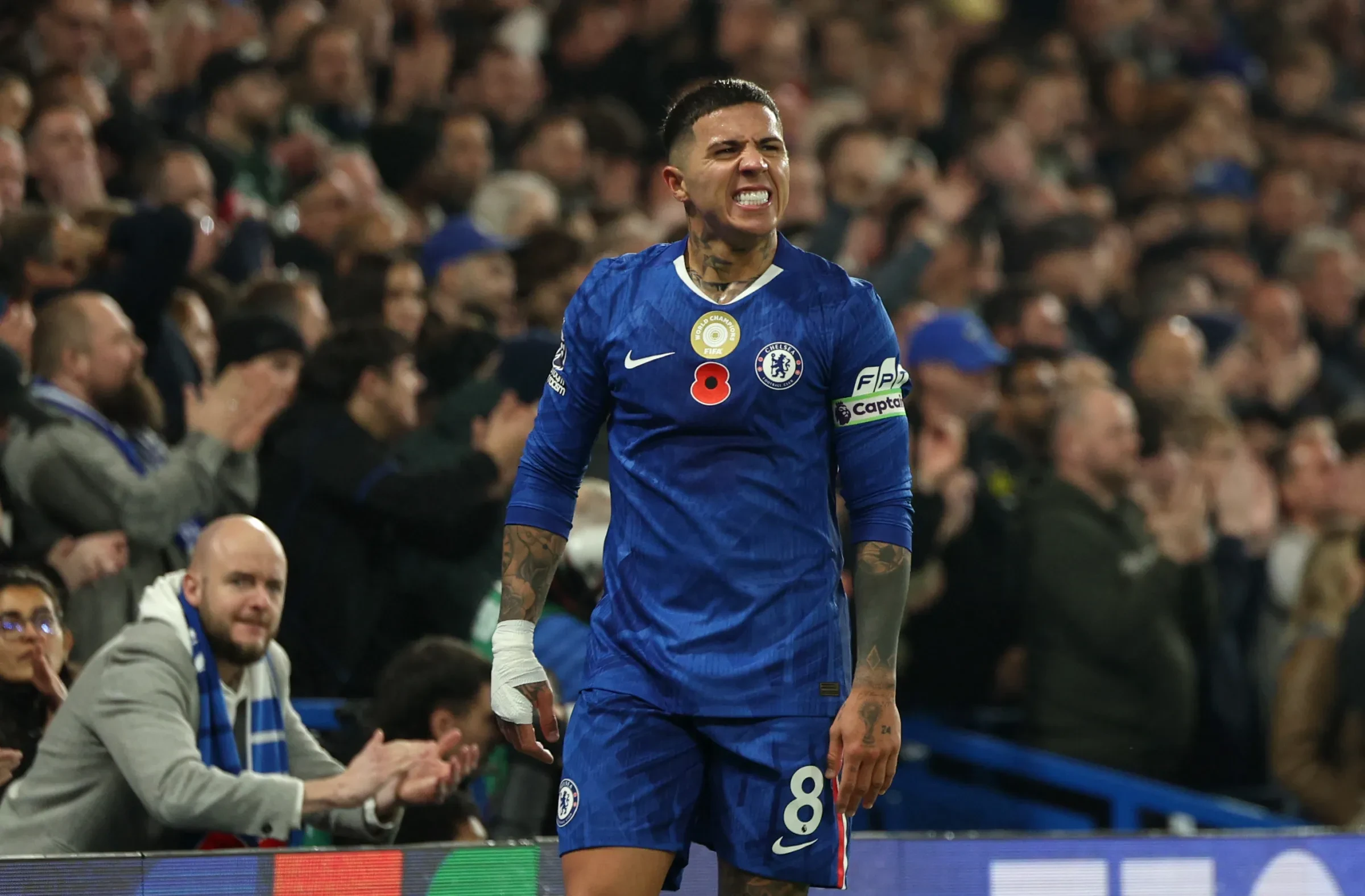 Enzo Fernández injury raises Chelsea fears ahead of crucial fixtures